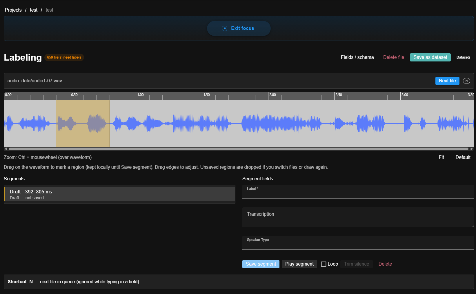 Audio ML Toolkit - documentation